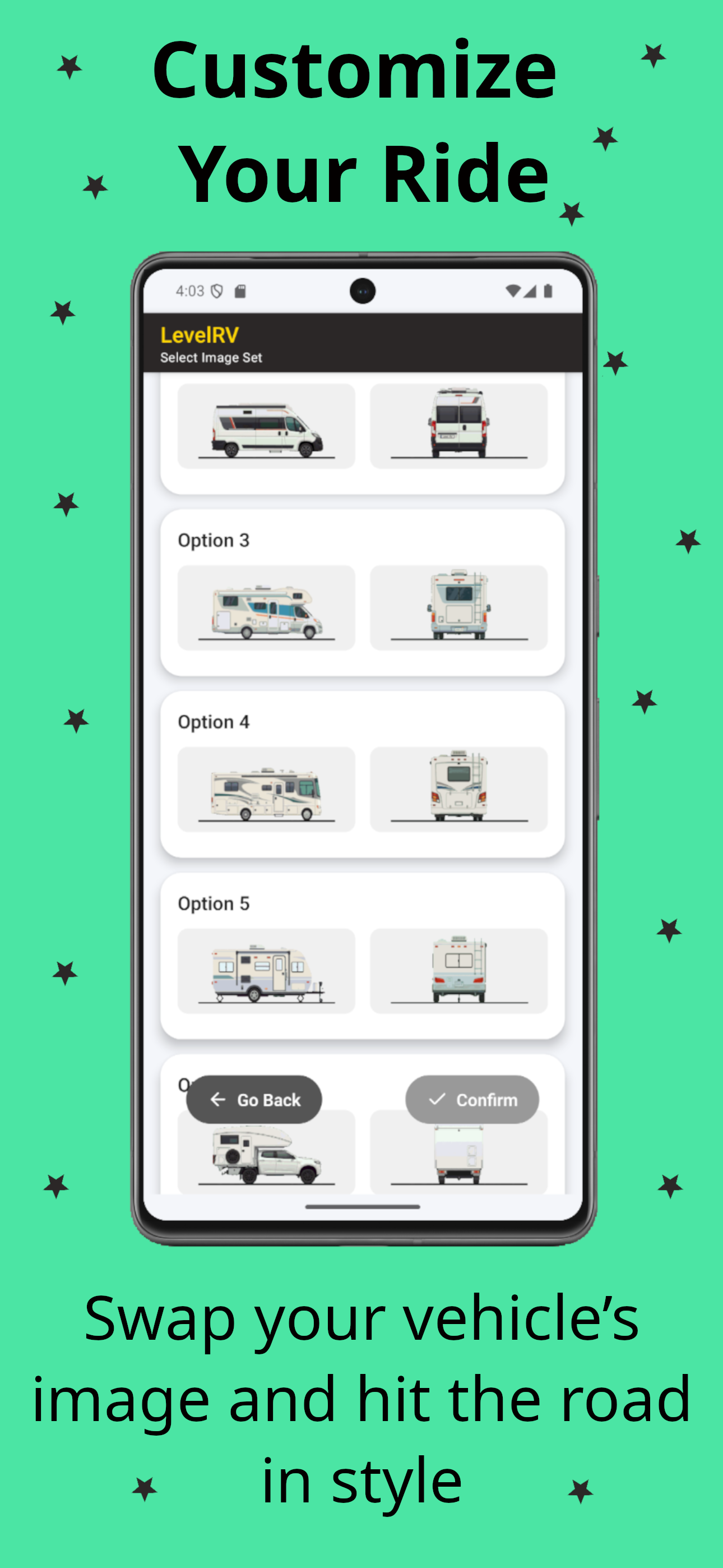 Level RV App Screenshot 7