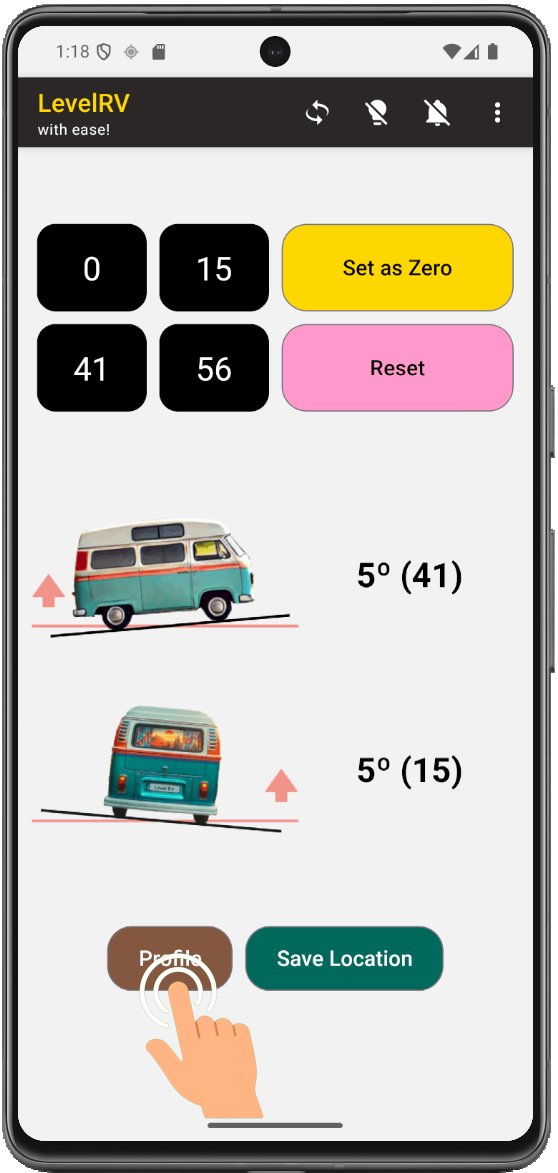 Selecting Profile
